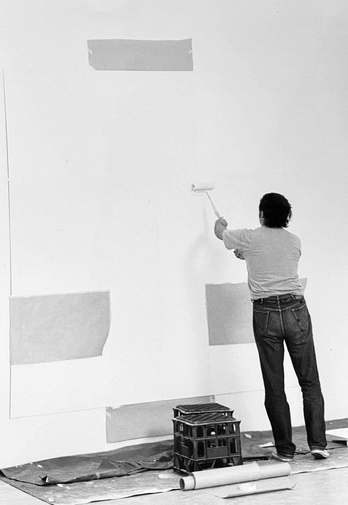 White Cross on White 1994. An homage to the life and work of John Nixon (1949 - 2020)