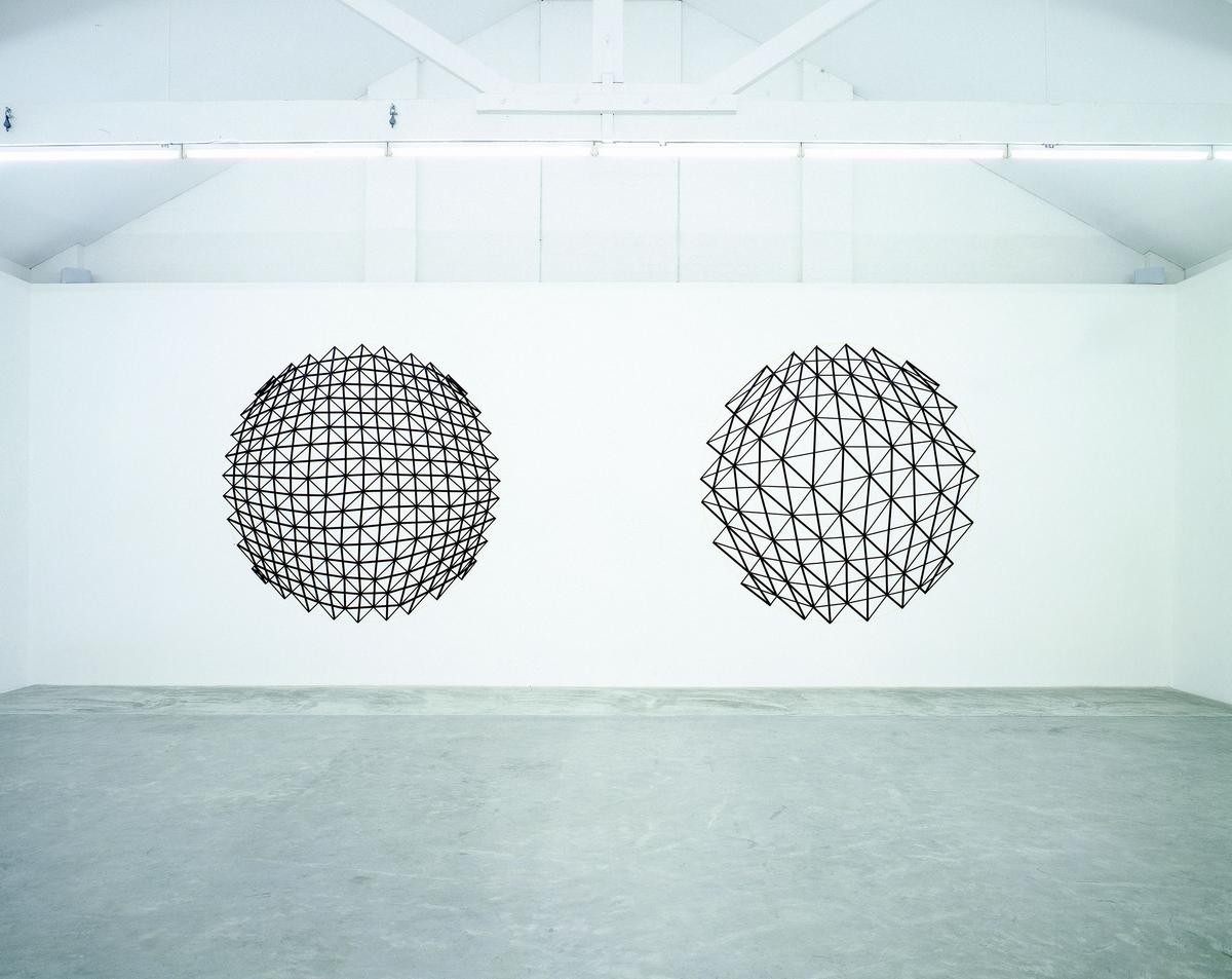 Black O Wall Drawings